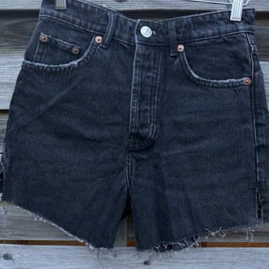 Zara High-Waist Jeansshorts