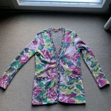 Cardigan long Missoni multicolore