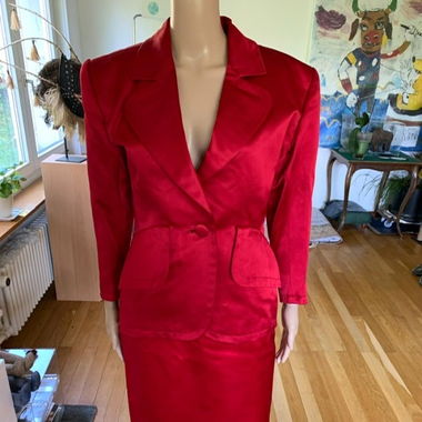 Vintage Yves Saint Laurent Cocktailkostüm