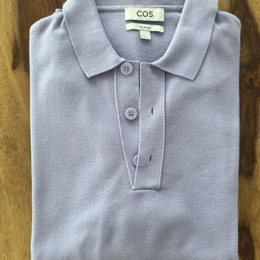 Pullover polo COS Taglia M (Relaxed Fit) – Lilla