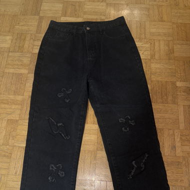 Schwarze Jeans