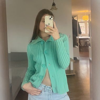 Cardigan in cotone