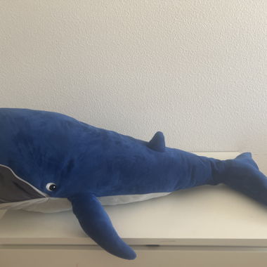 Peluche Balena Blu
