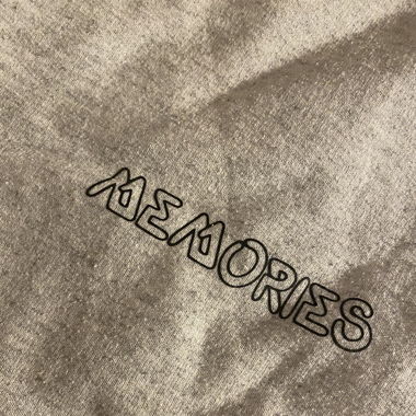 Sweat gris « memories » 