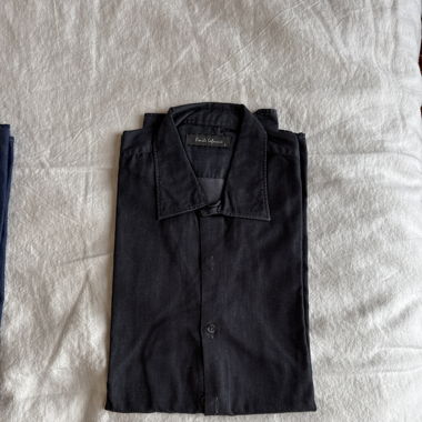 Chemise coton gris Emile Lafaurie