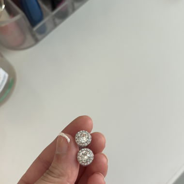 Swarovski Rhinestone Stud Earrings