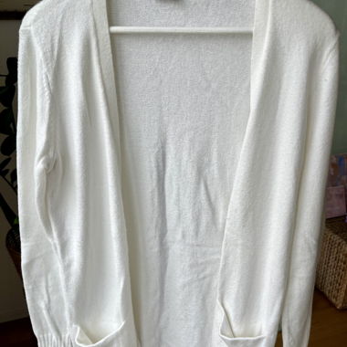 Cardigan Vila weiss