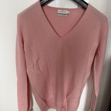 Pull en cachemire Cyrillus, rose, parfait état 