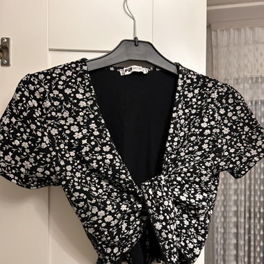 Top à fleur 