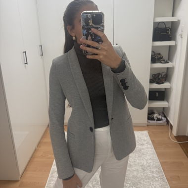 Blazer grau - Grösse S