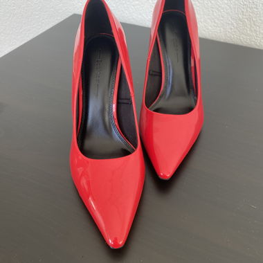 BERSHKA High Heels – Red, Size 37