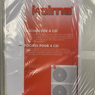 Pochettes pour CD