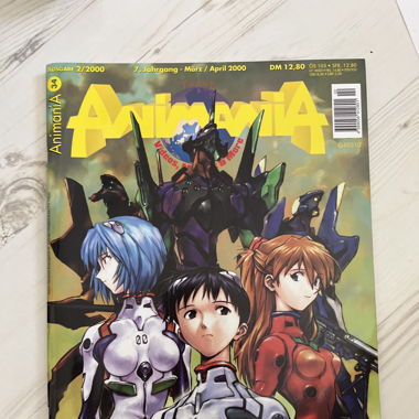 2000er animania magazin mit poster
