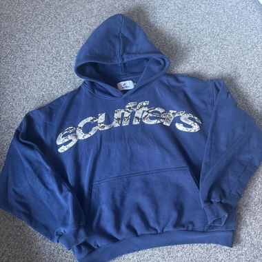 Scuffers Hoodie Blau