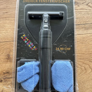 Kit de raclette pour vitres triangulaire