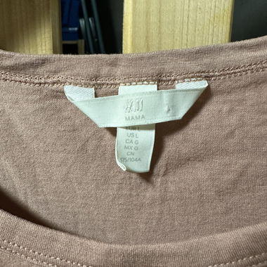 H&M Mama Top à volants, taille L