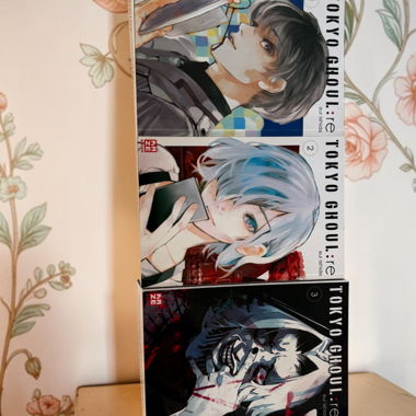 Tokyo Ghoul:re, manga (tomes 1 à 3)