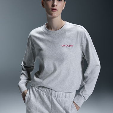 Crop-top manches longues On Court