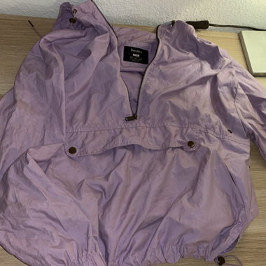 Veste coupe-vent lilas
