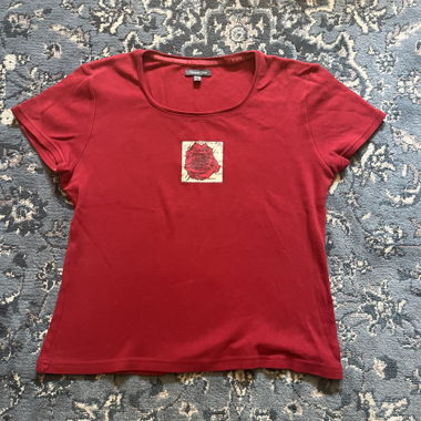T-shirt Street One rosso