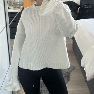 White Knit Sweater