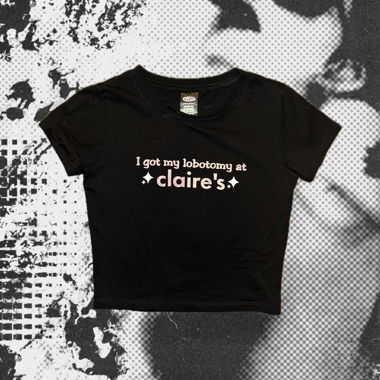 Y2K-Vibe Baby Tee by Cherrykitten