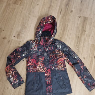 Snowboardjacke mit Muster