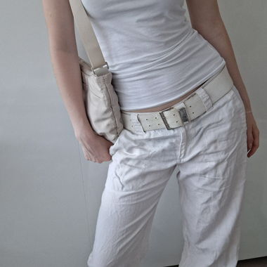 Pantaloni Bensimon bianchi
