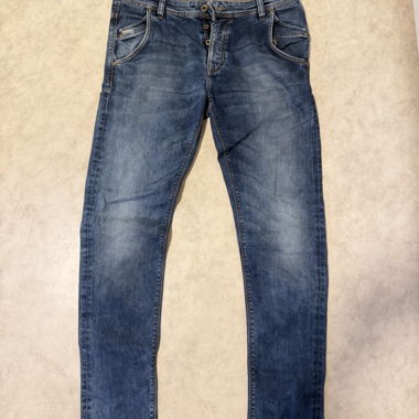 Pantaloni in jeans blu