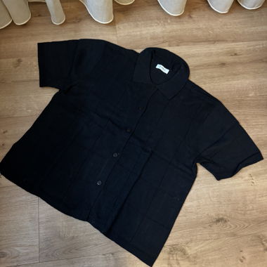 Maglia lavorata 4th & Reckless nera