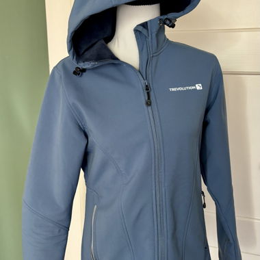 TREVOLUTION Softshelljacke Blau Gr. 36