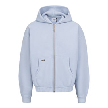 Peso Heavy Raws Zip Hoodie Babyblau