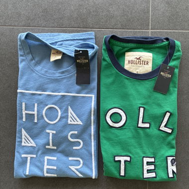 T-shirt Hollister verde