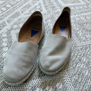 Leder Espandrillos 