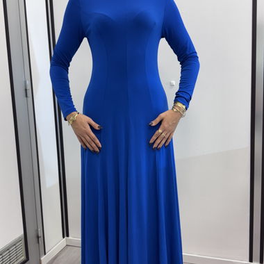 Kleid Königsblau