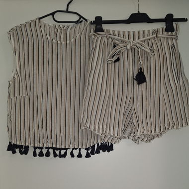 Ensemble short-blouse 