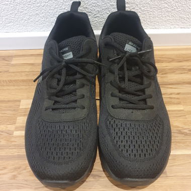 Baskets noires Skechers EU 46