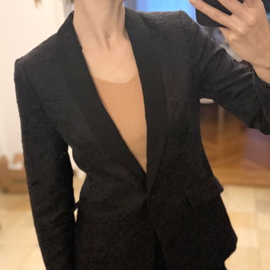 Blazer blau/schwarz