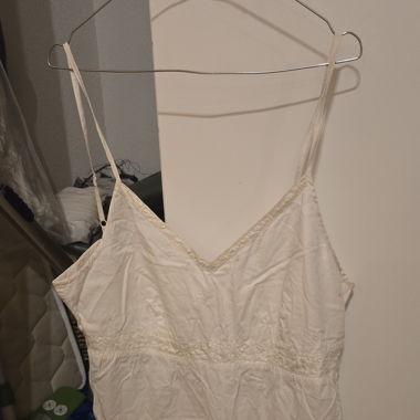Perlweisses Top