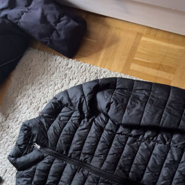 Doudoune matelassé noir M/L 