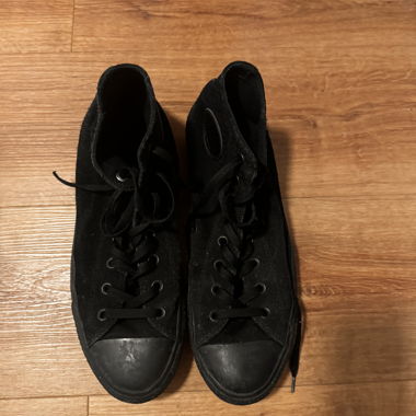 Baskets Converse noires montantes Gr. 36.5