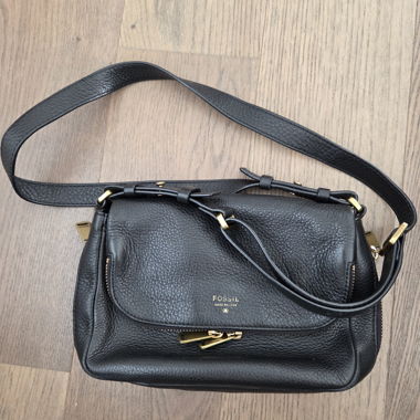 Kleine Fossil-Tasche schwarz
