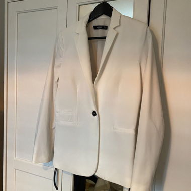 Blazer Bianco Mango Basics