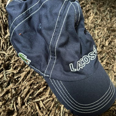 Cappellino Lacoste blu