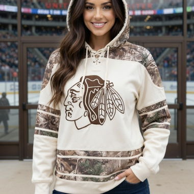 Old Time Hockey J. Toews Chicago Blackhawks Hoodie
