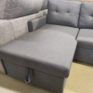 Divano Kathe con funzione letto e spazio di stoccaggio