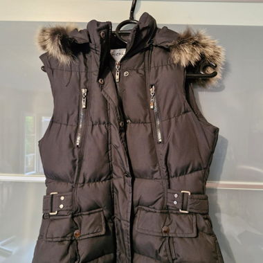 Gilet da donna con cappuccio