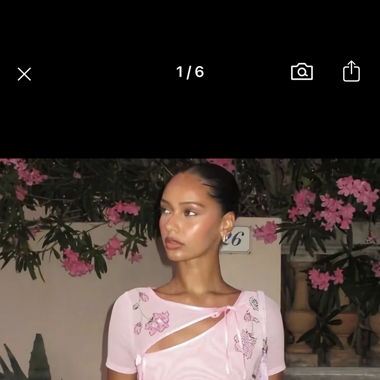 Pinkes kleid