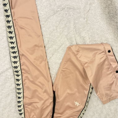 Pantalon de survêtement rose Kappa