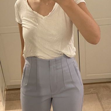 Business Hose hellblau
